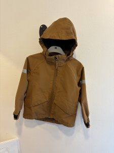 Brun Everestjacka i stl 86/92