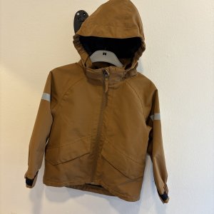 Brun Everestjacka i stl 86/92