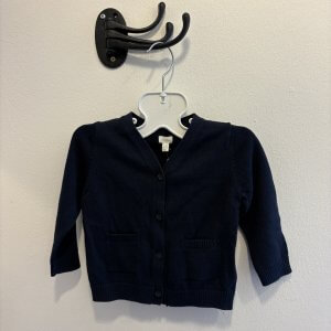 Marinblå kofta stl 74/80 (Ny)