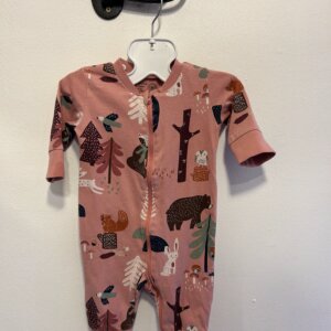 Rosa mönstrad pyjamas stl 56