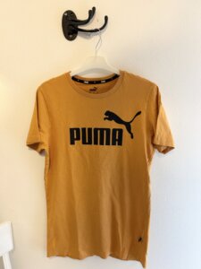 Orangegul t-shirt Puma stl XS