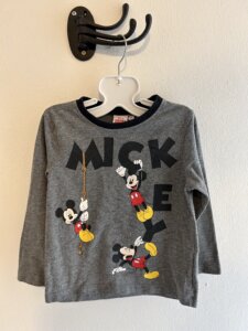 Grå Mickey tröja stl 104