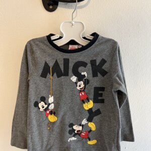 Grå Mickey tröja stl 104