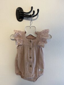 Rosa spetsbody stl 56