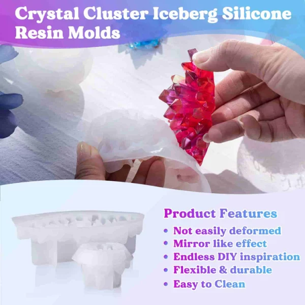 Let's Resin kristal cluster mal