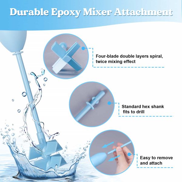 epoxy mixer - extra mengstokken