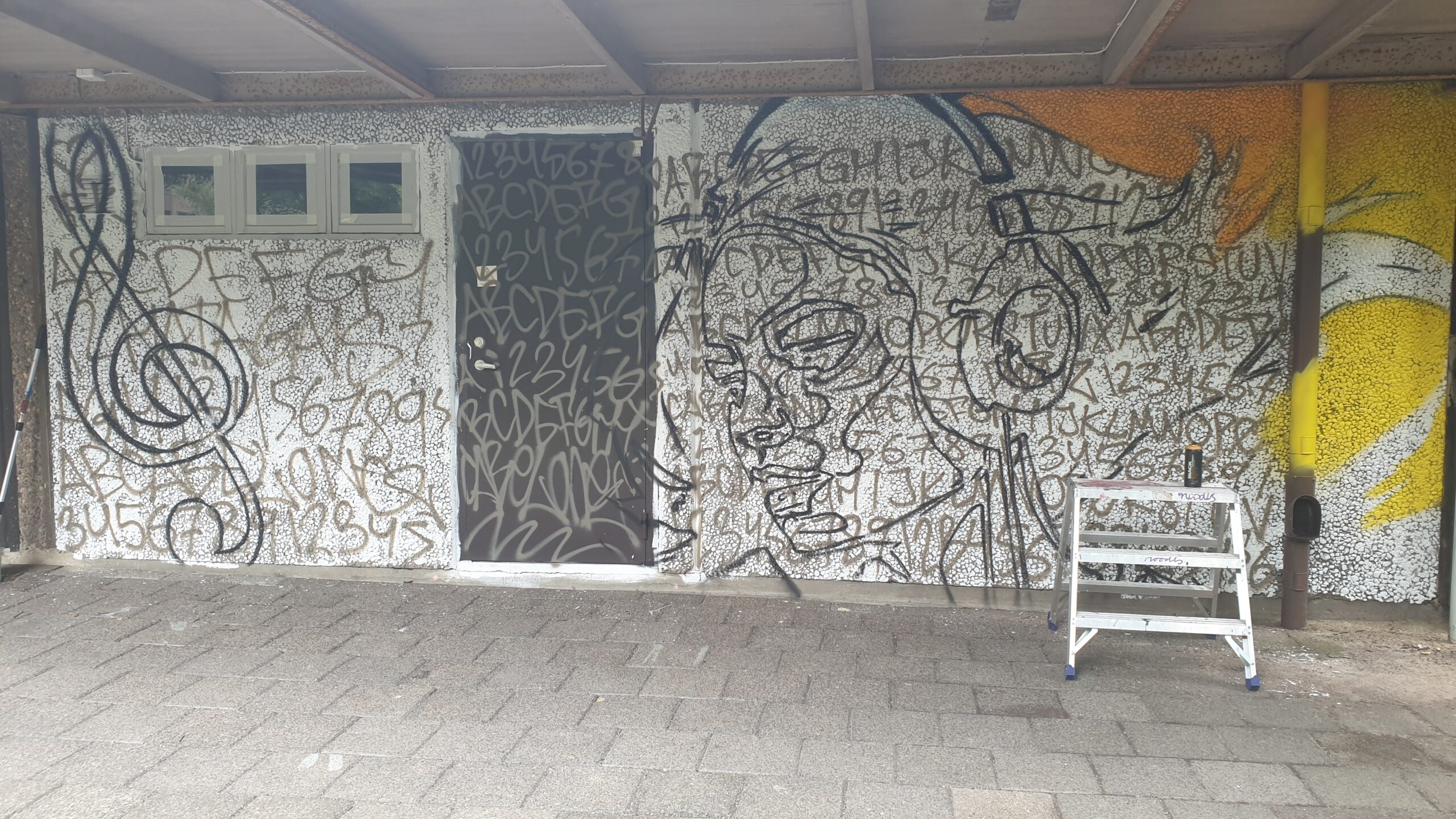 Cabelone Cabel Göteborg Mural Streetart 