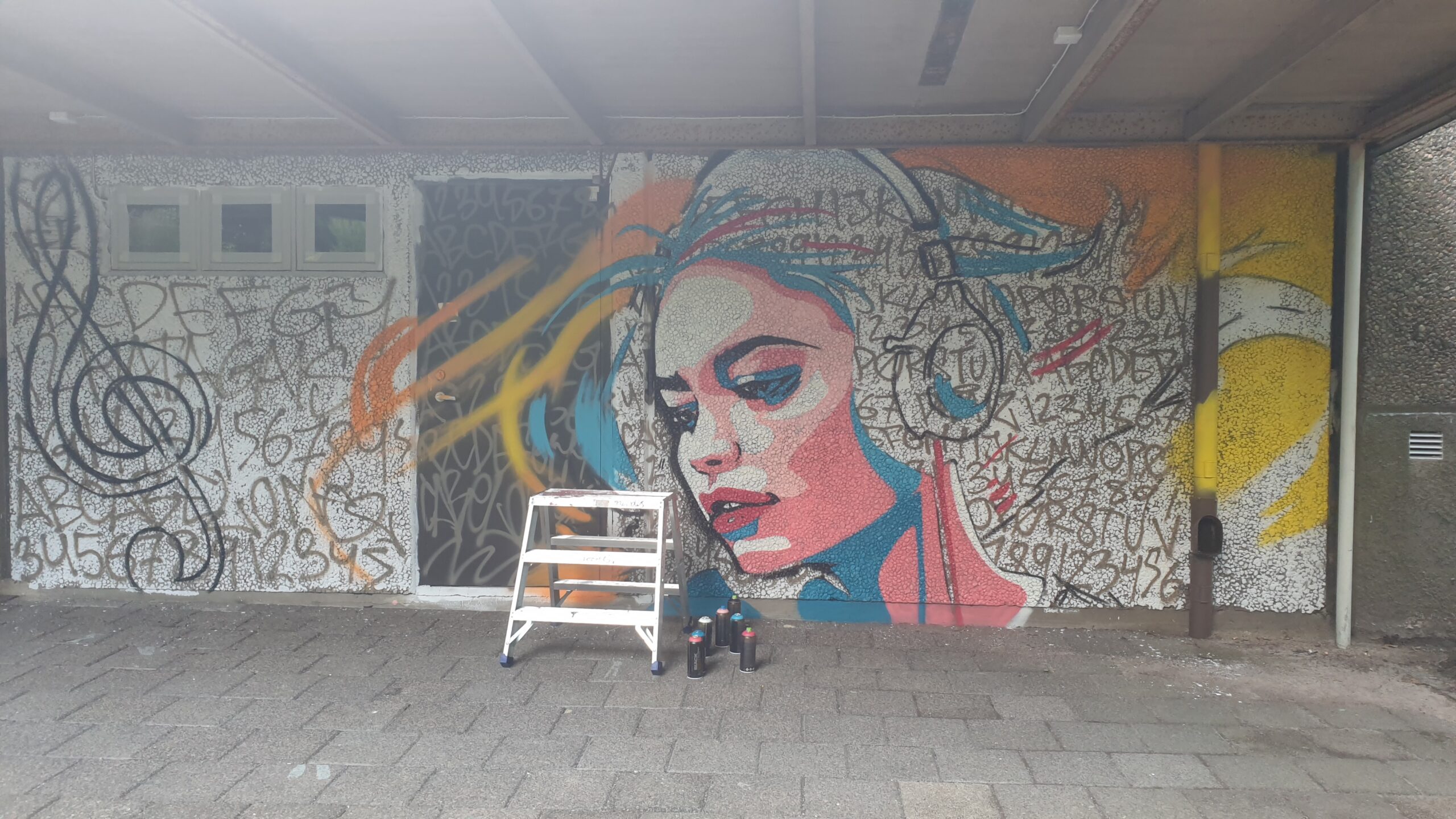 Cabelone Cabel Göteborg Mural Streetart 