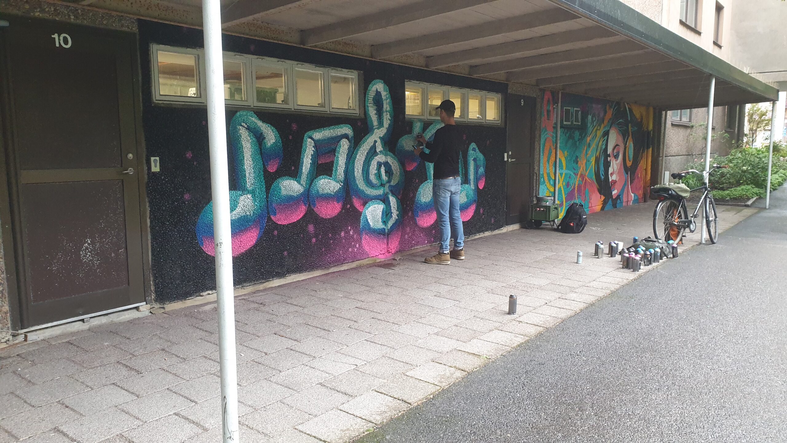 Disk Göteborg Mural Streetart 