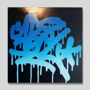 Tavla | ”Ice” | Squeezer-tag | 30x30cm