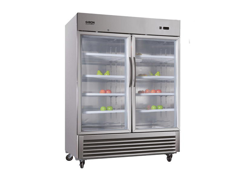 Stainless Steel Solid Door Reach-In Freezers — Refrigeration detail view | Cabrini Equipment