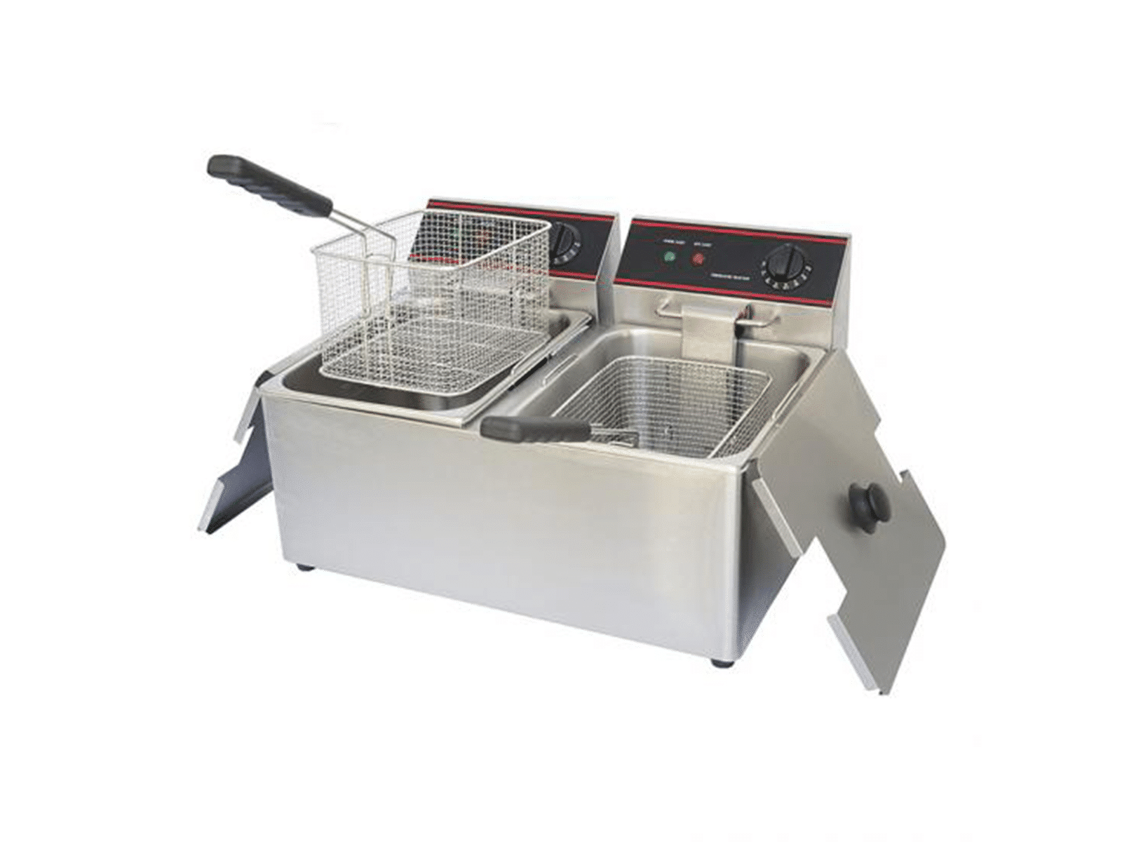 Electric Countertop Fryer — Powerful Performance: High-capacity heating elements ensure fast cook times and consistent oil...