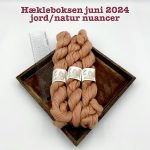 Hækleboksen juni 2024 jord/natur nuancer