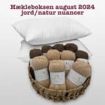 Hækleboksen august 2024 jord/natur nuancer