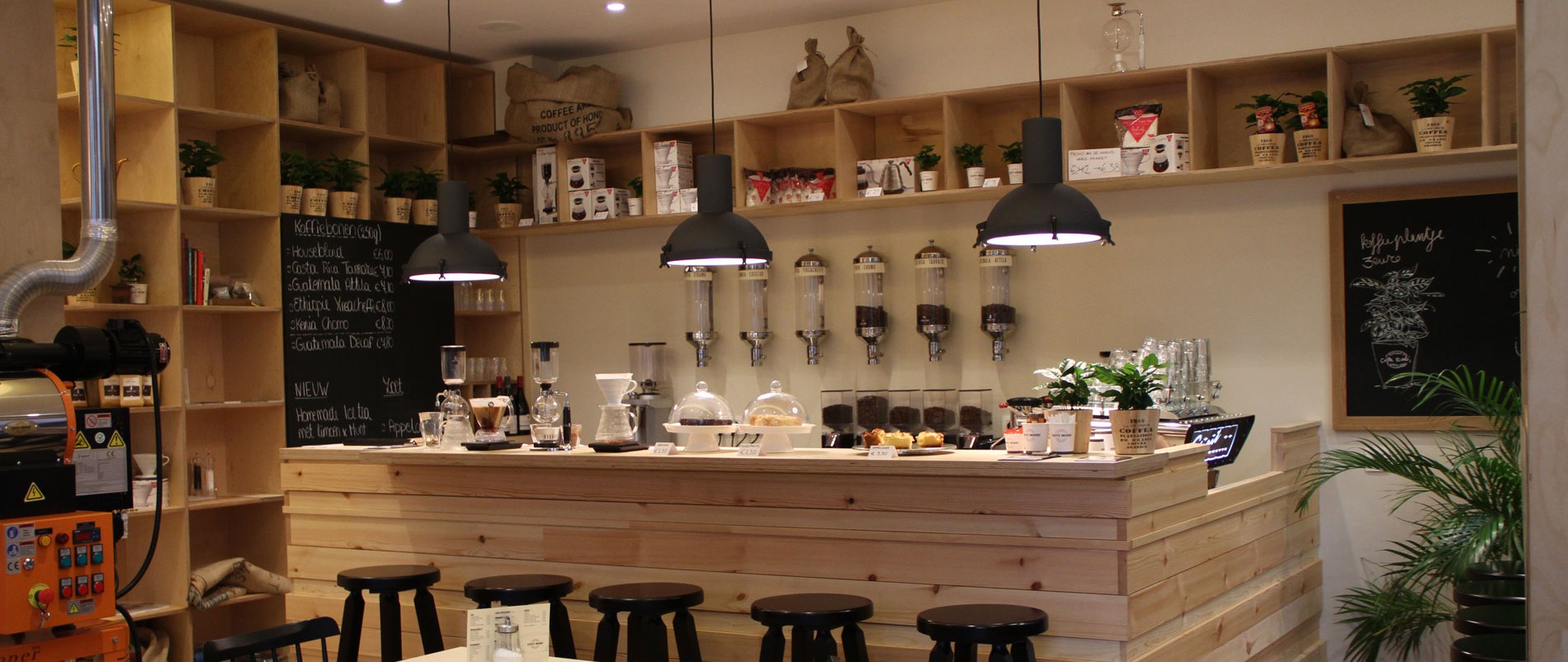 Caffe Mundi: Espressobar - Espressobar Antwerpen toog