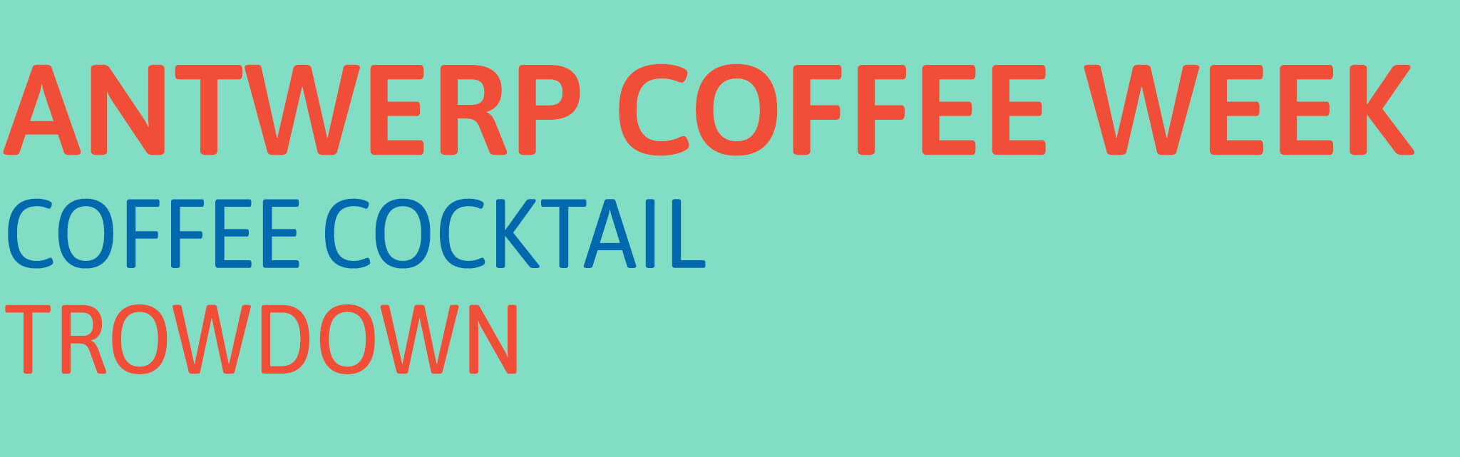 Coffee Cocktail Throwdown 2024