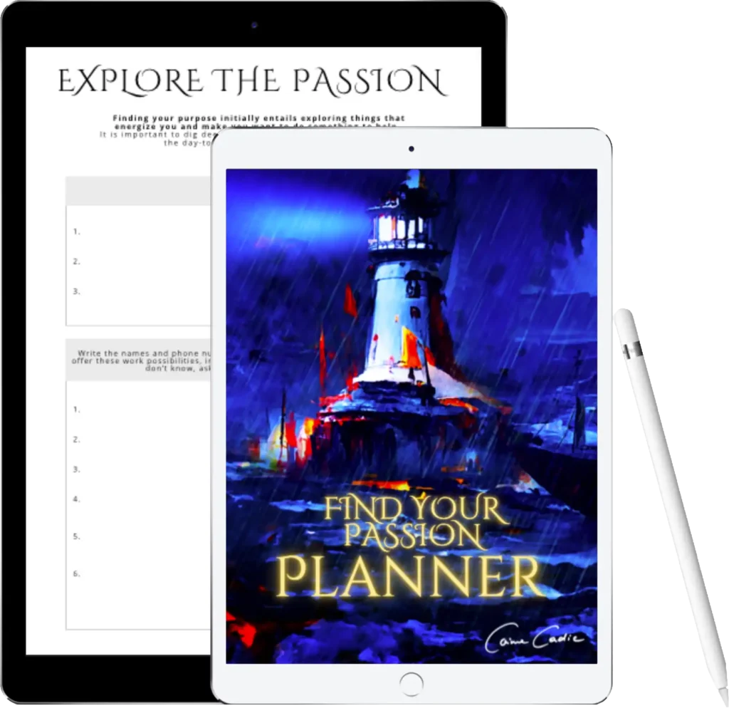 FIND YOUR PASSION
PLANNER