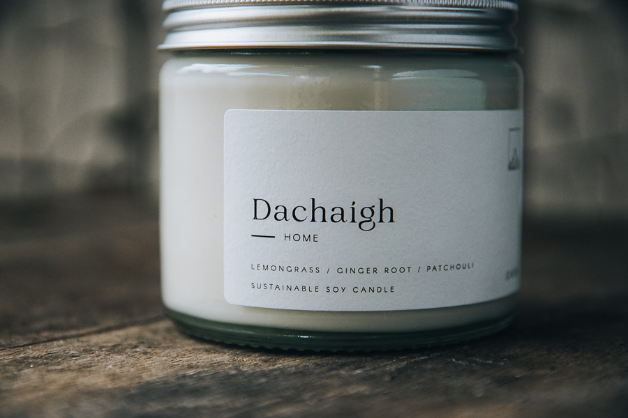 Home Lemongrass, Ginger Root, Patchouli Cairn Candle Company