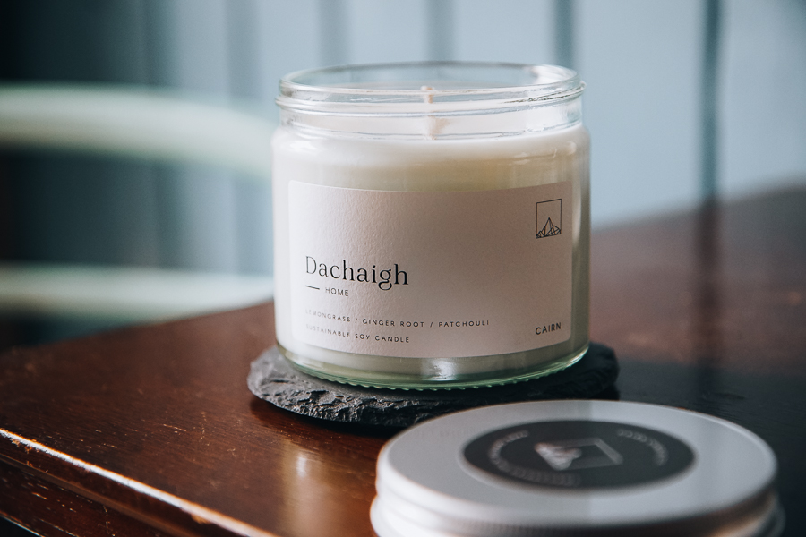 Home Lemongrass, Ginger Root, Patchouli Cairn Candle Company