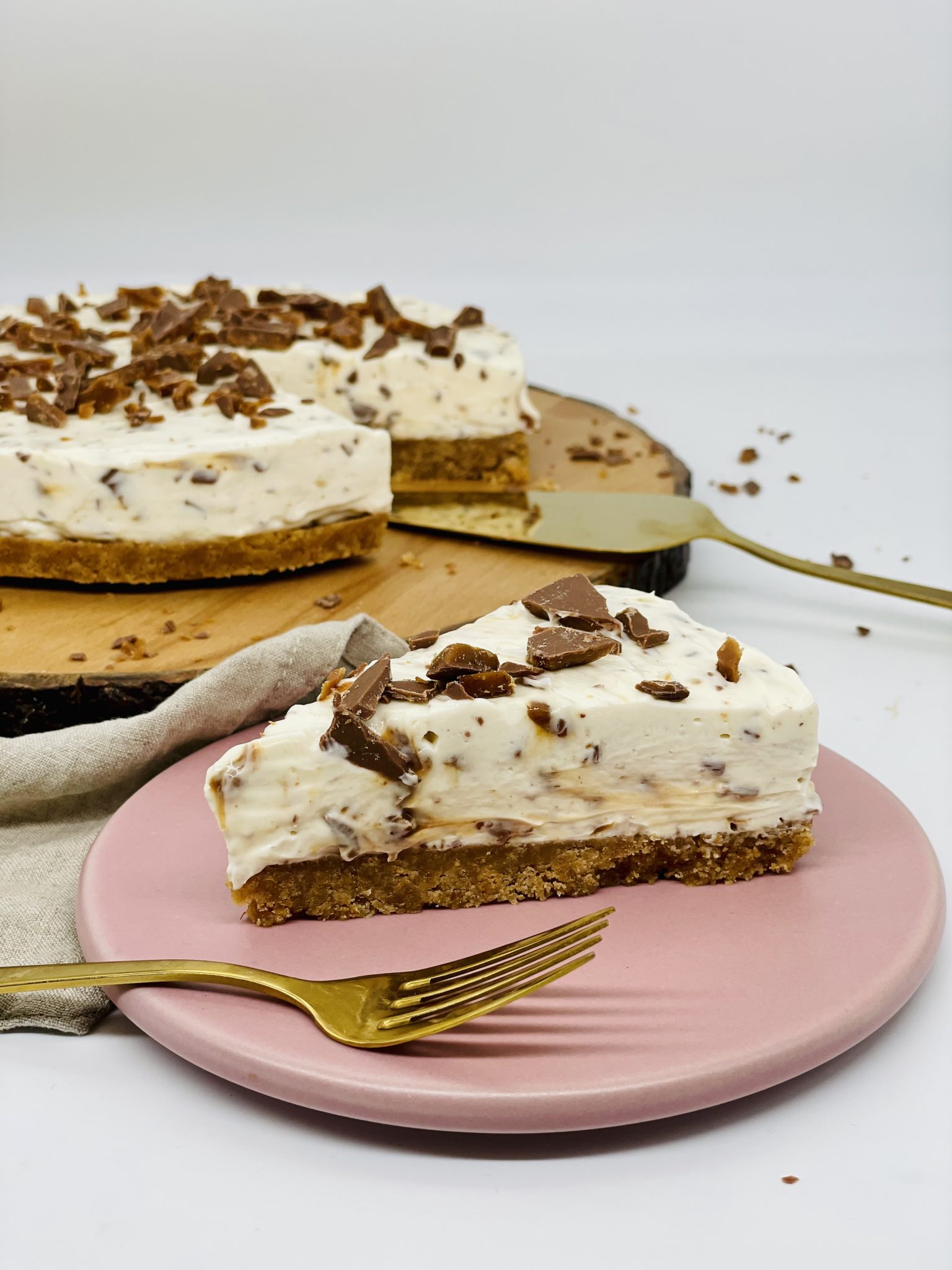 Cake Momster | Daim Cheesecake