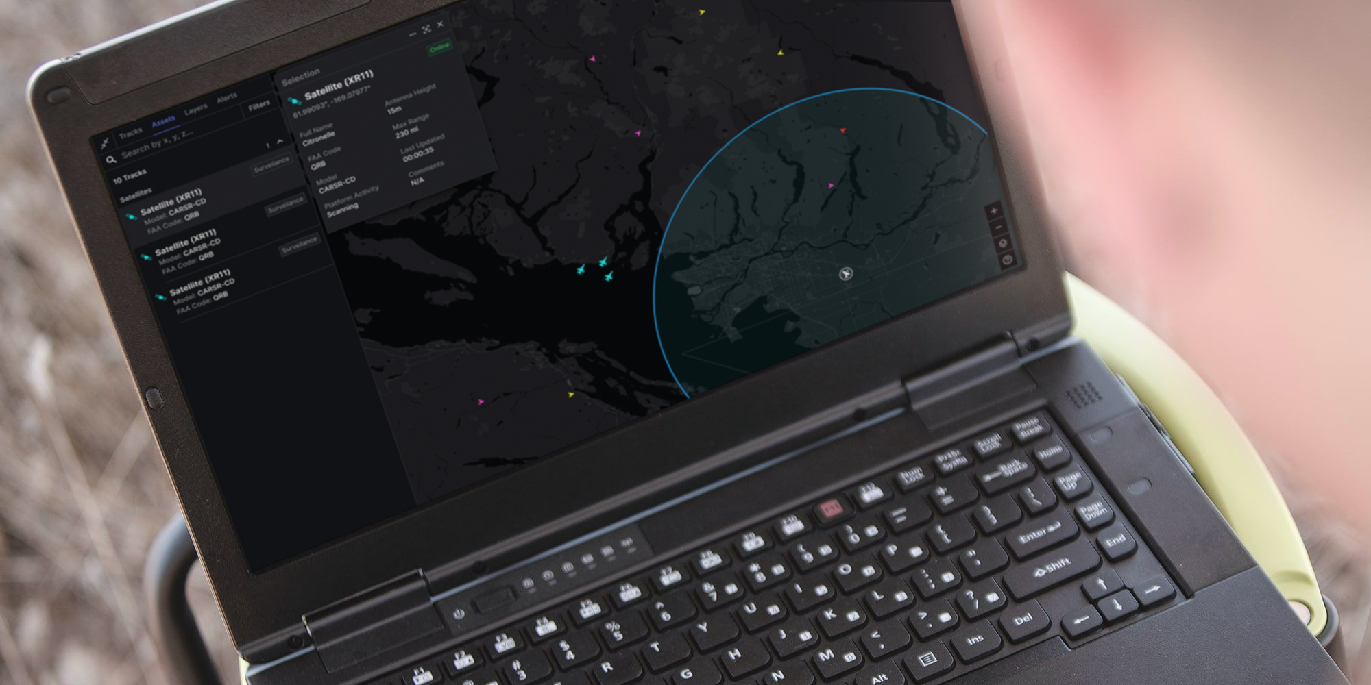 Anduril's Lattice C2 system will be used as part of the counter drone solution.