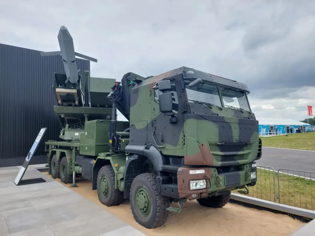 The Bundeswehr is procuring 5 PULS launchers shown here