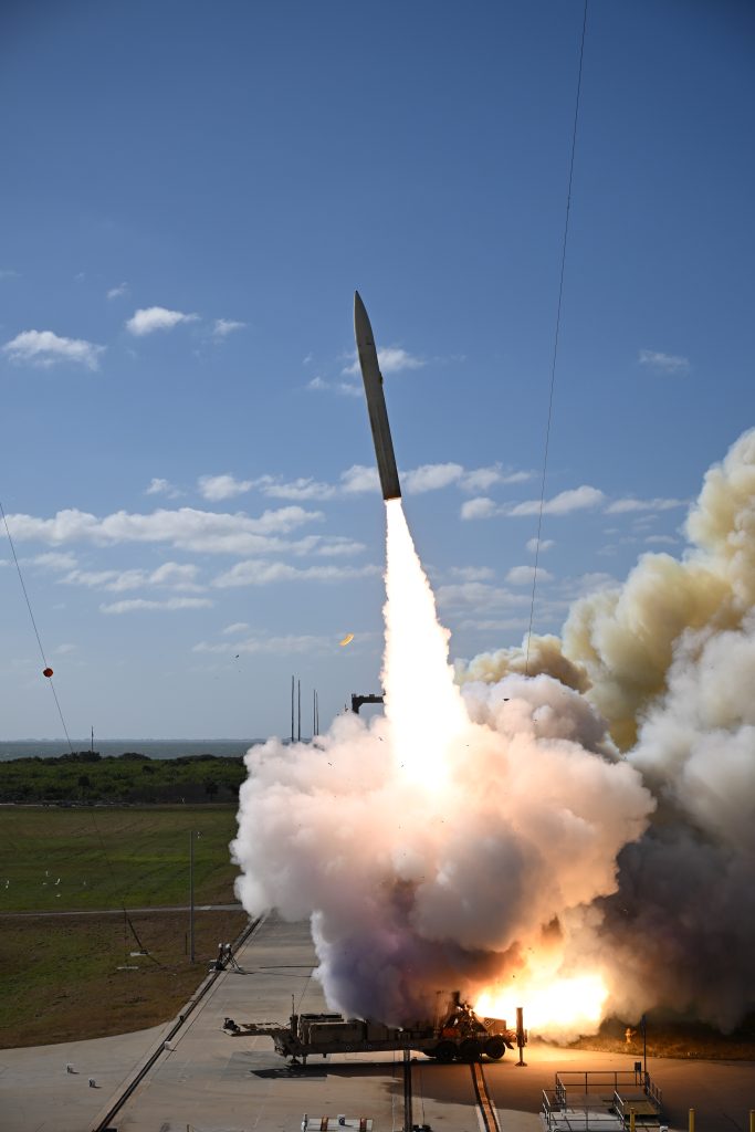 A US conventional hypersonic missile test launch