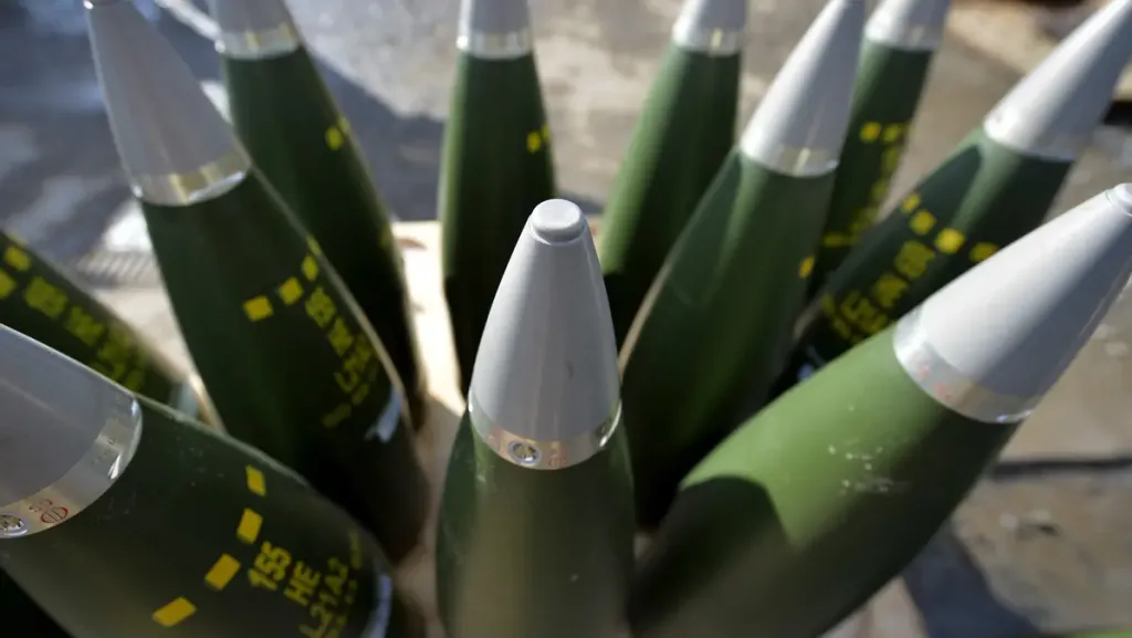 155 mm ammunition from BAE Systems. BAE is working to revamp the UK's ammunition production through the Next Generation Adaptable Ammunition process.