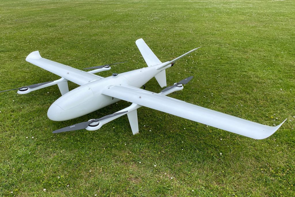 The SkyLane 350 UAS would be unlikely to meet the requirements of Project Corvus as interpreted. But its larger variant, the Sky Lane 510 and the 700 could.