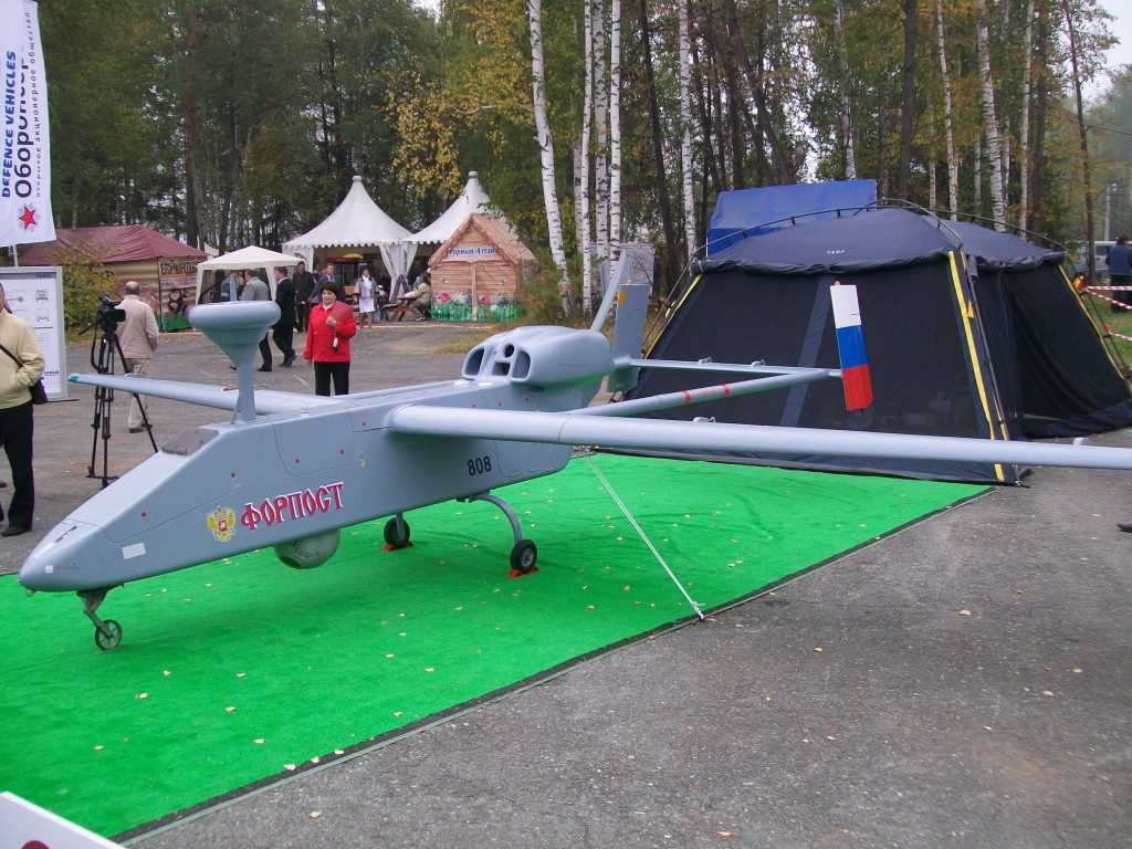 A Forpost in 2011, this is most likely an Israeli Searcher Mk II.