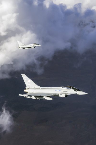 The UK's Typhoon fleet is seen as a key element of deep precision strike by the Strategic Defence Review.