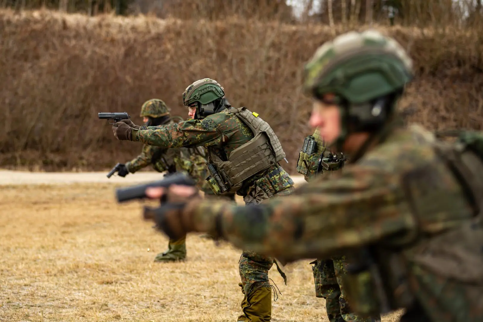 The Bundeswehr is reportedly planning to procure handguns from the Czech manufacturer Česká zbrojovka (CZ) as part of its Cross-Sectional Pistol project. The new pistol will be known as the P13. The Bundeswehr is reportedly planning to procure handguns from the Czech manufacturer Česká zbrojovka (CZ) as part of its Cross-Sectional Pistol project. The new pistol will be known as the P13.