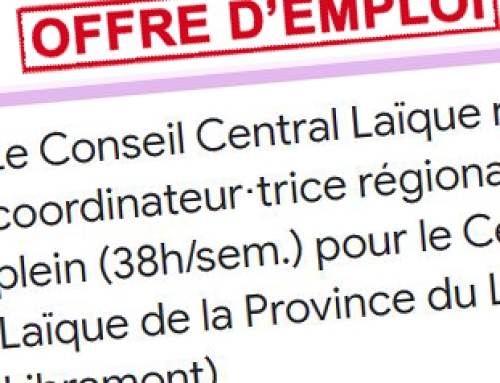 Emploi : Un∙e coordinateur∙trice régional∙e