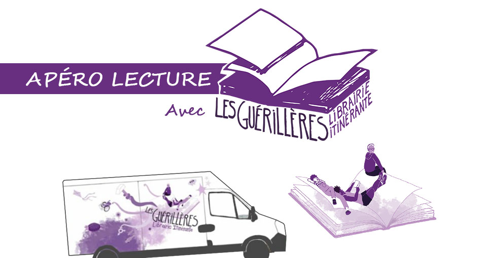 Apéro lecture avec Les Guérillères, la librairie féministe & LGBTQIA+