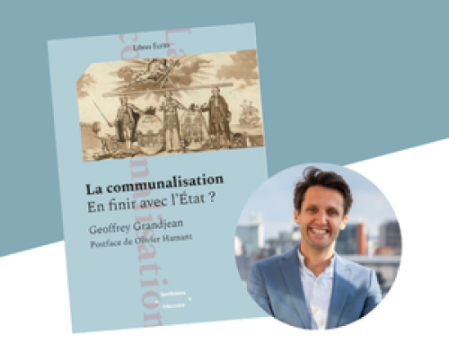 Rencontre autour du livre :  La communalisation, en finir avec l’Etat ? avec Geoffrey Grandjean