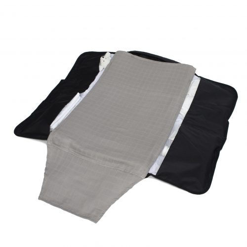 2 Pack Muslin Cloth - Grey/White