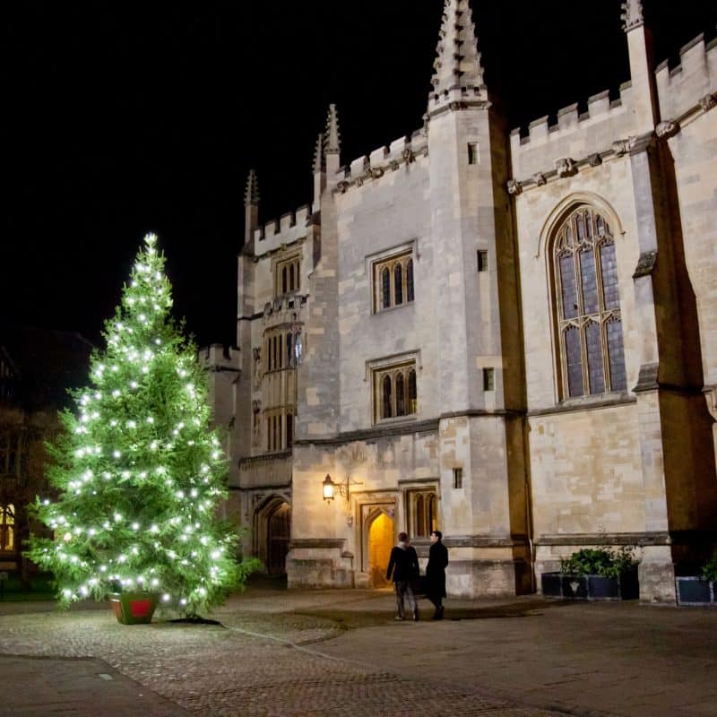 Christmas Magdalen College Oxford