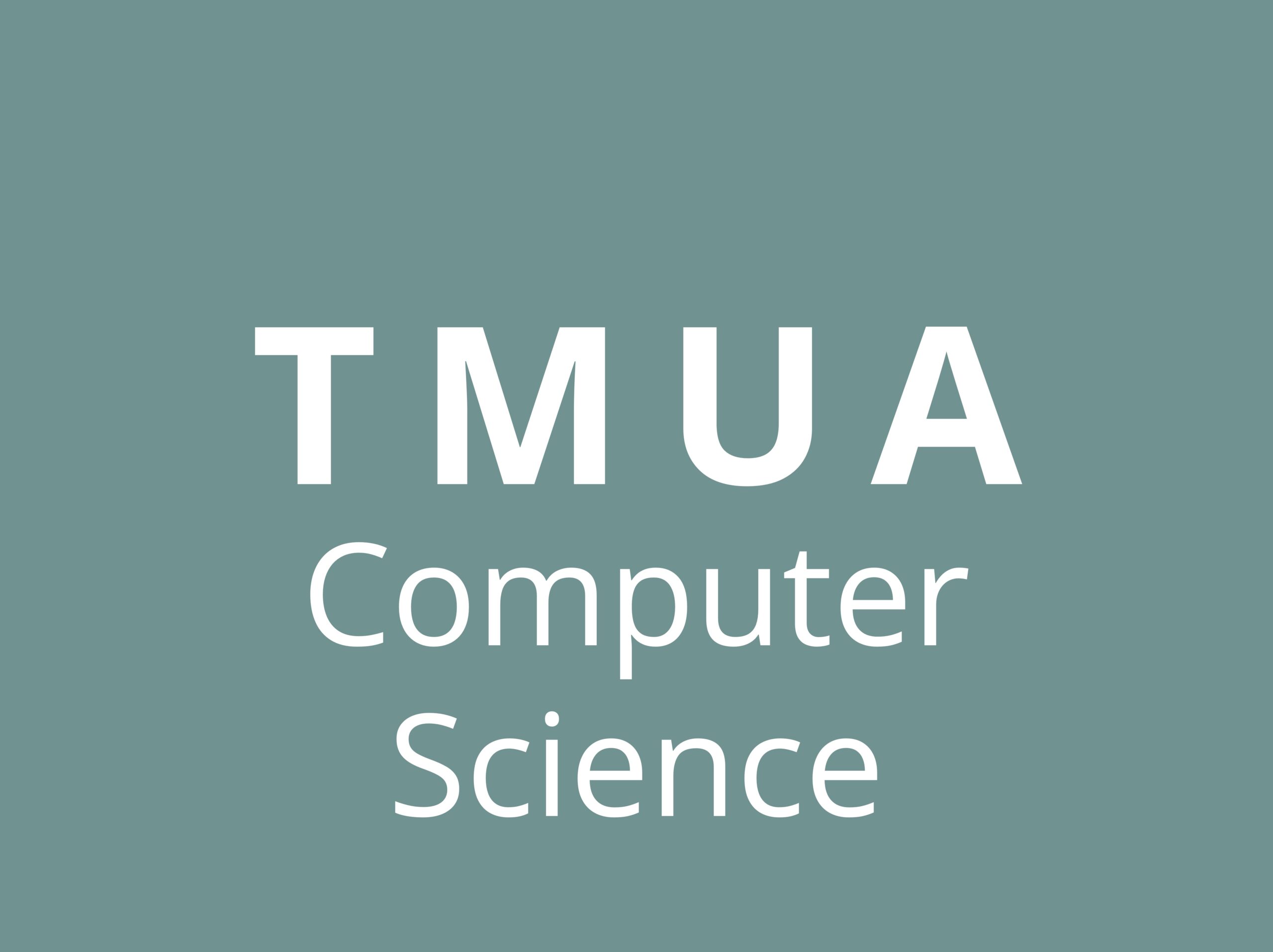 Test of Mathematics for University Admission (TMUA)