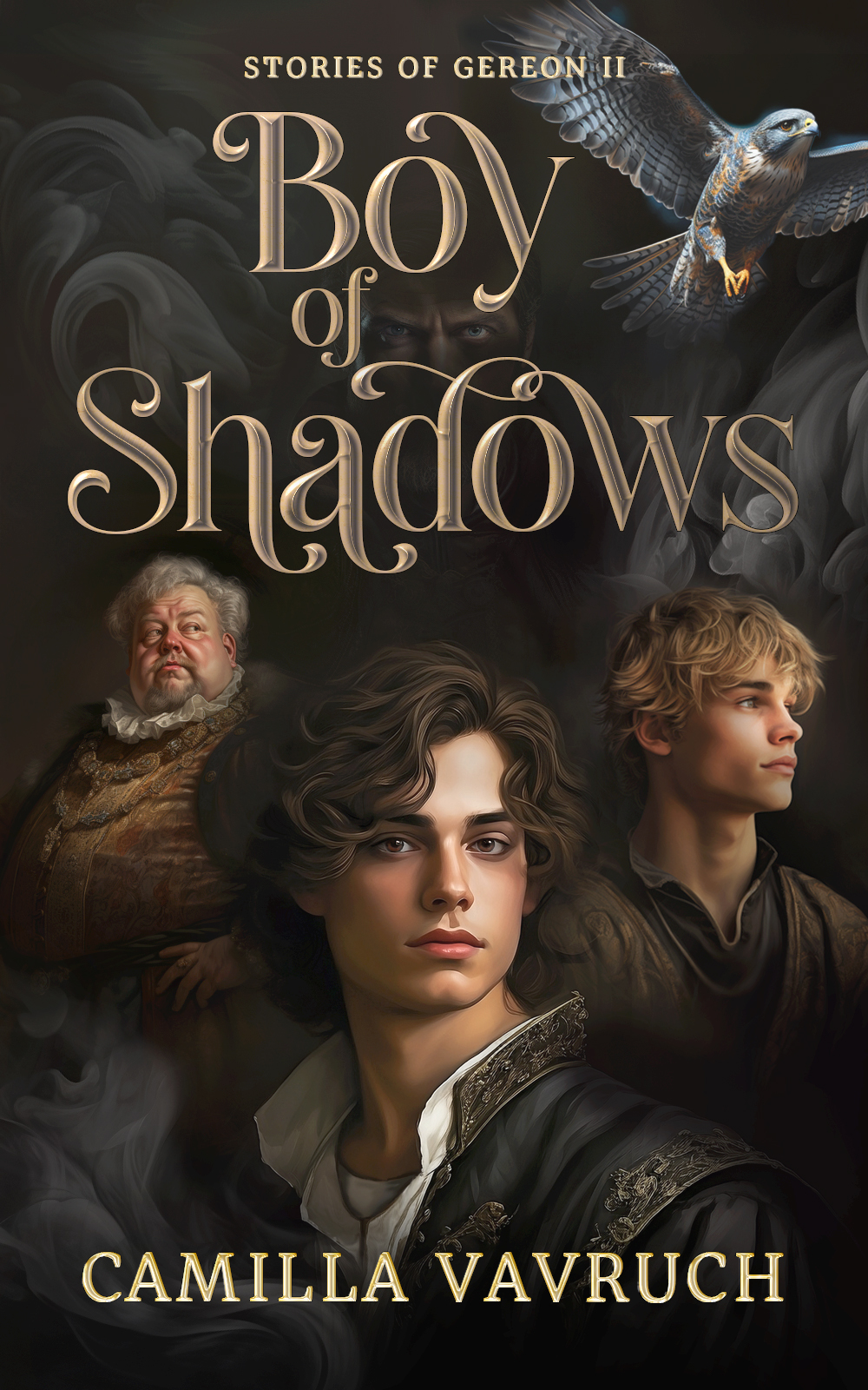 Boy of Shadows cover, by Camilla Vavruch