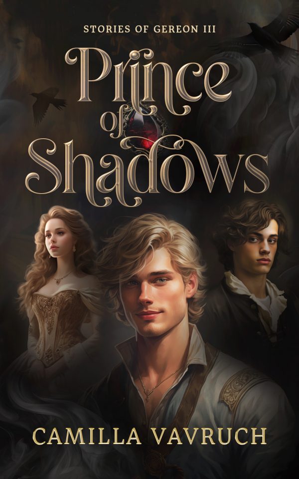 Prince of Shadows cover, book by Camilla Vavruch
