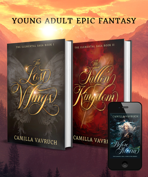 The Lost Wings and The Fallen Kingdom, young adult epic fantasy books