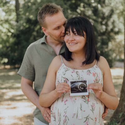 Babybauch Shooting im Kurpark Stuttgart