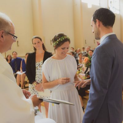 Kirchliche Hochzeit in Vahingen