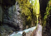 Die Partnachklamm und ihr Wasser.