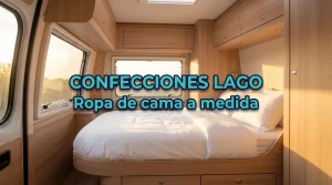 ropa de cama a medida camper autocaravana