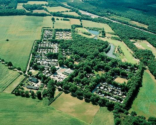 Luchtfoto - Camping de Eekhoorn