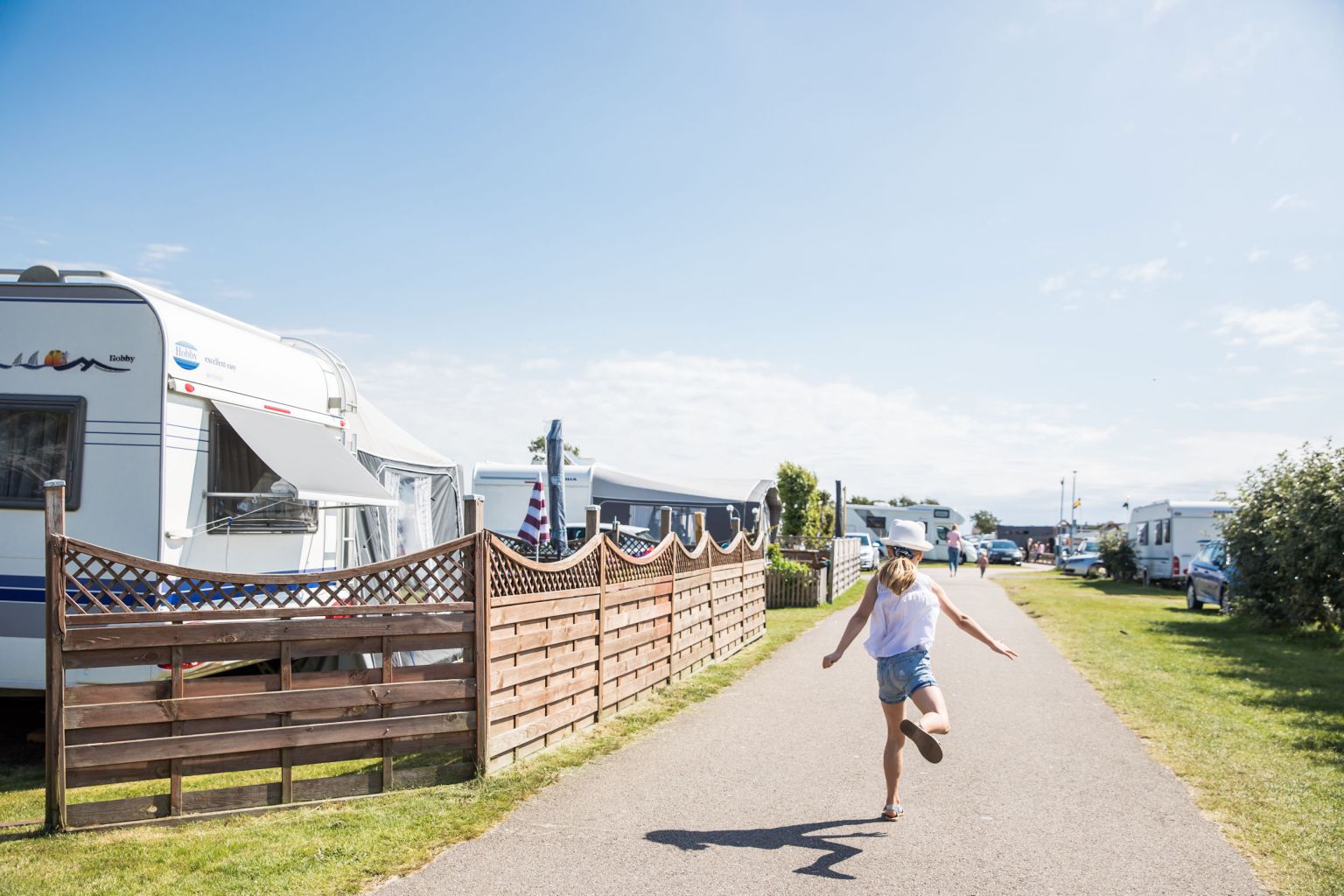 Ställplats med utsikt i Bohuslän