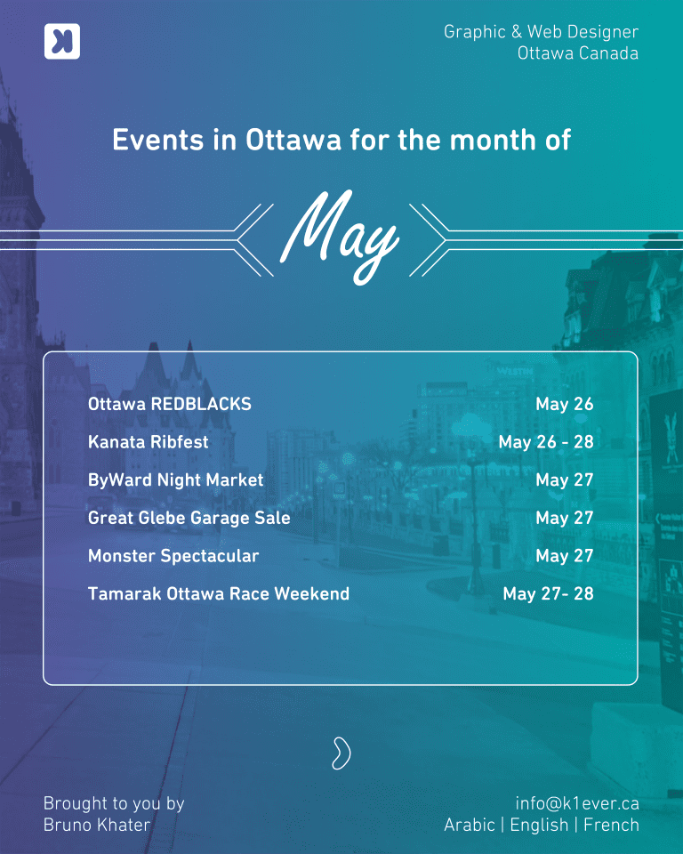 Things to do in Ottawa during May 2023