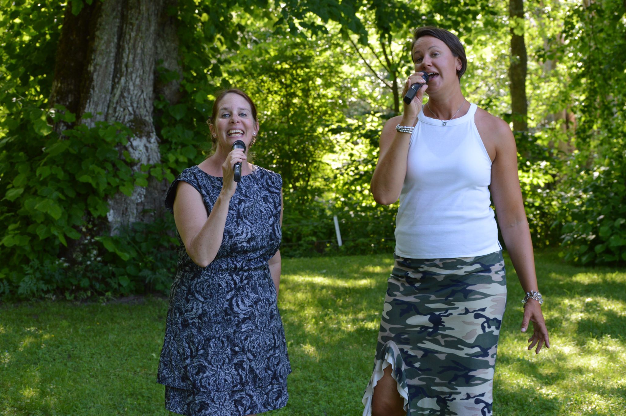 Canilla Enskär och Kristina Gissler, Fotograf Cassandra Enskär