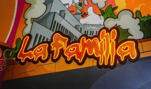 La Familia Cannabis Social Club San Isidro Tenerfe Graffiti